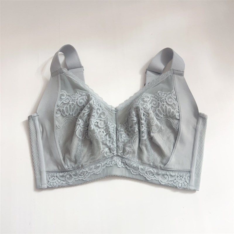 2024秋冬新款大胸显小调整型文胸全罩超薄杯软钢圈五排扣侧收内衣