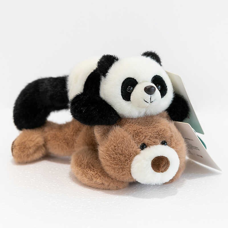 卡通粉色小猪趴趴猪毛绒玩具自行车载装饰玩偶配饰儿童布娃娃公仔