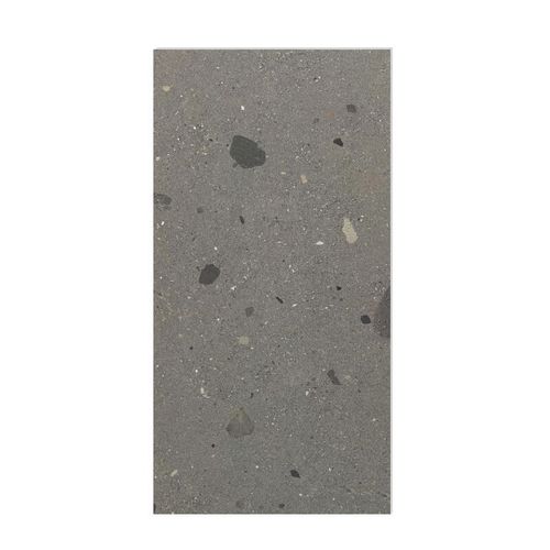 大颗粒水磨石瓷砖600x1200地砖客厅餐厅服装店瓷砖工程灰色仿古砖