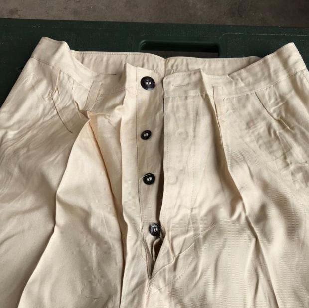 潜艇夏季防酸碱工作服套装 白色  结实耐穿 久洗不变形