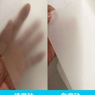 修贴膜米 带胶玻璃贴纸门窗户浴室自粘纯磨砂办公室不透明透光装
