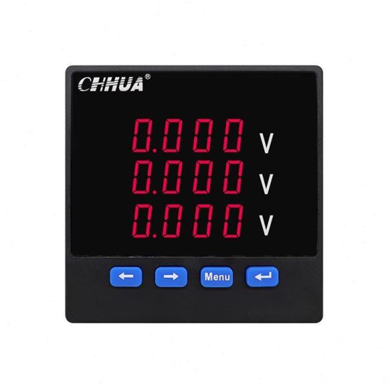 华伟三相电流表电压表多功能电力仪表智能数显表配电柜成套380V