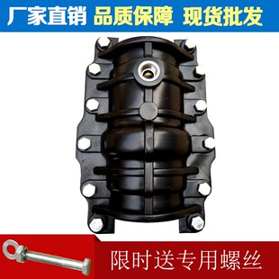 哈夫节抢修接抱箍50pe水管抢修快接补漏接头63 110 160管道抢修节