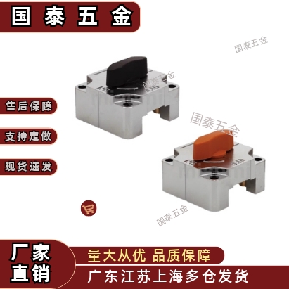 滑动锁QCSQ1212/QCSQ/1616/2509/2512/3212/3216-OG/BK/S/L方钢型