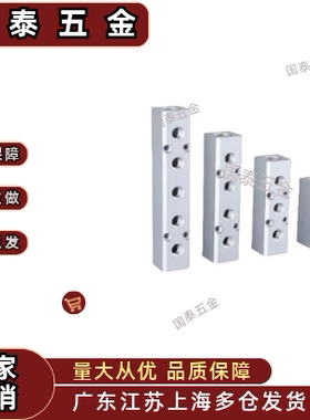 纵向通孔型BMIAN/BMSLN1/2/3/4/5/6-11/12/22/24歧管块