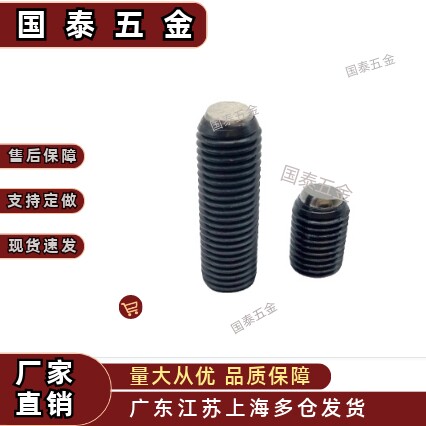 360°滚动定位波珠 支承螺栓 FSM3-M12 角座型锁紧螺丝平面珠