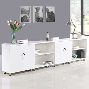 办公室矮柜长柜文件柜储物柜茶水柜档案柜组合柜资料柜打印机边柜