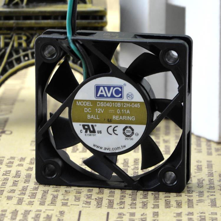 AVC 4010双滚珠 风扇 4cm 4厘米 12V 0.11A DS04010B12H-045