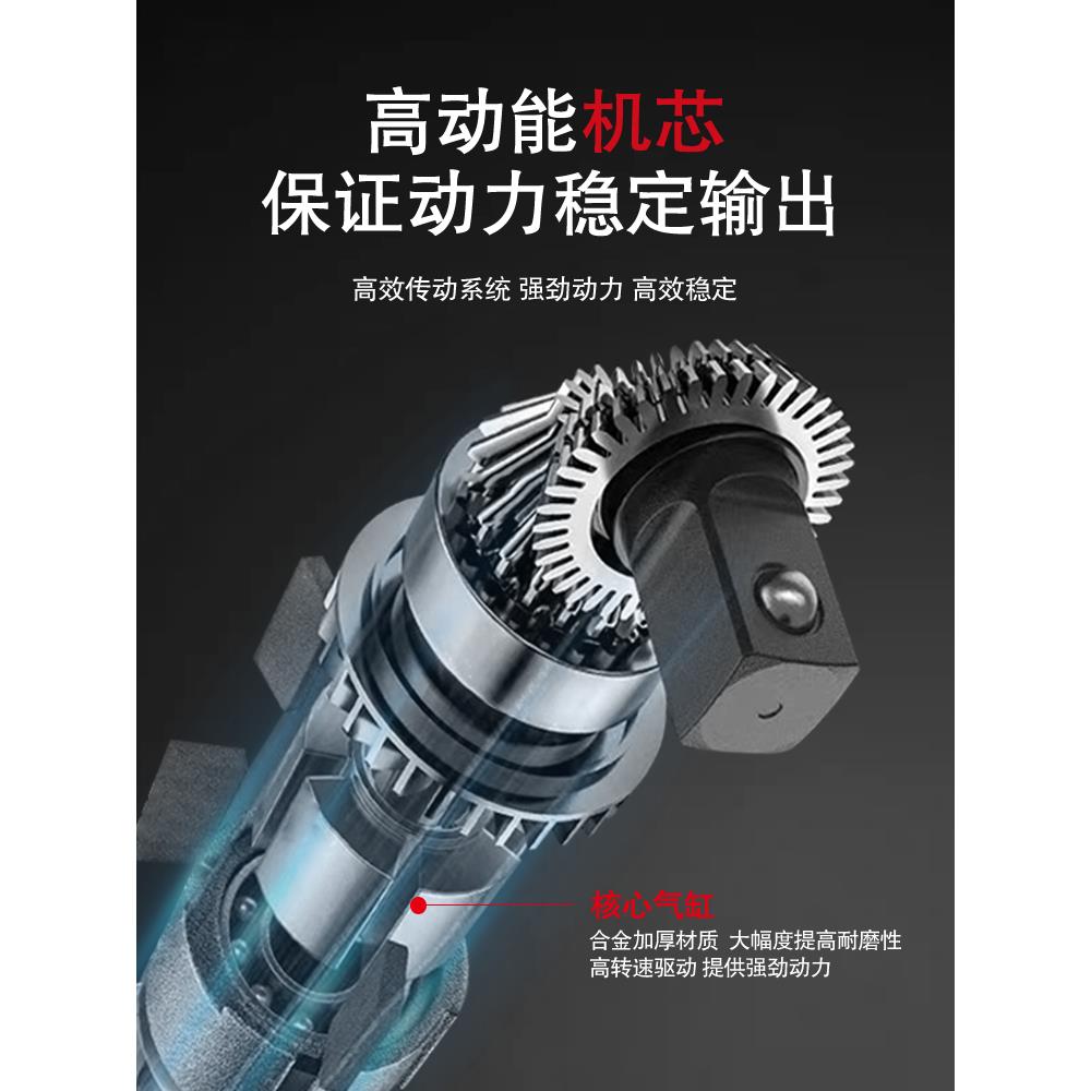 气动棘轮扳手超迷你款90度扳手汽修工具3/8中飞小飞直角扳手小型