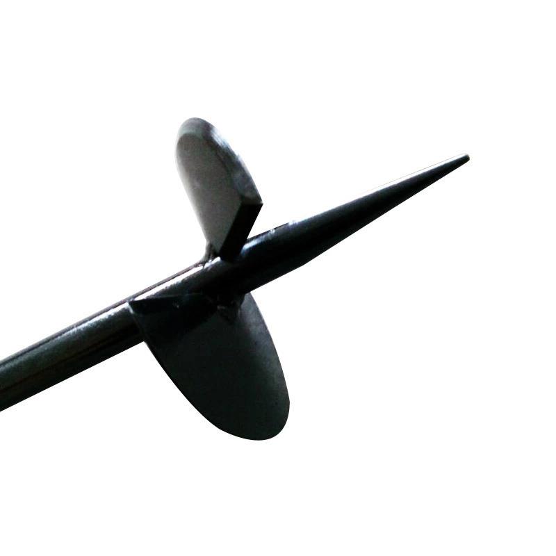 1.3米全埋式绞锚桩钢钻地桩拉线地钩5T拉力螺旋地锚钻