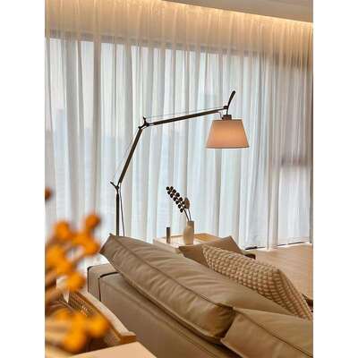 折叠落地灯客厅卧室书房设计师沙发简约书桌摇臂灯