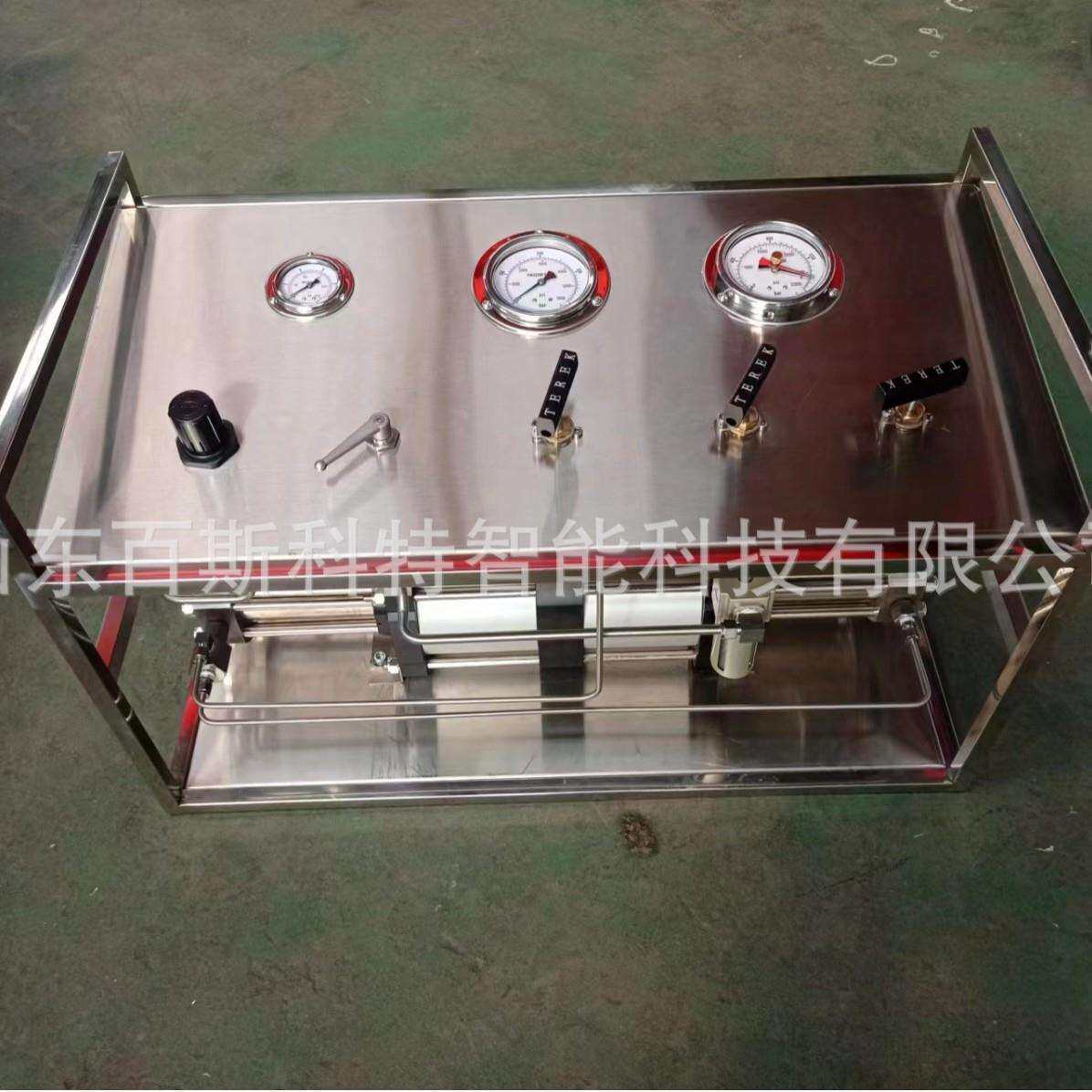 100Mpa气体增压系统 气密性试验检测设备 超高压气体增压系统