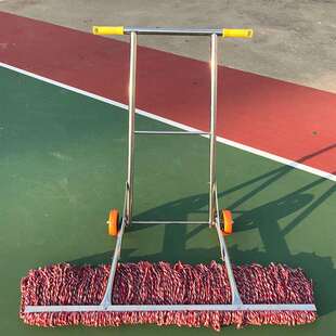 手推式墩布车工厂车间保洁篮球馆专用尘推拖布仓库拖地户外大拖把