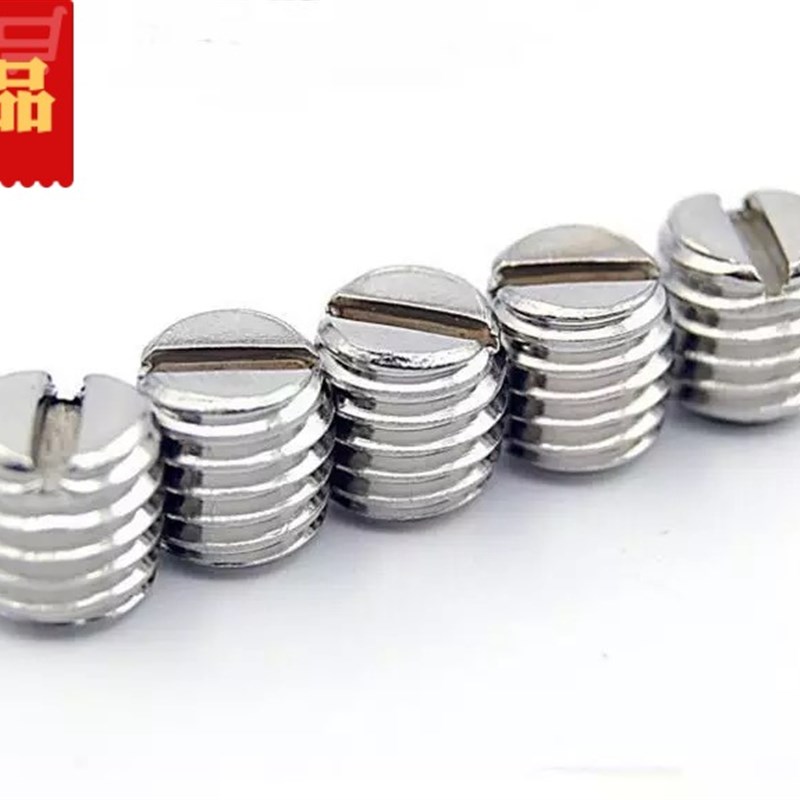 热销73.M1.6X2-M2*8.M2.5不锈钢304一字平端紧定螺钉机米开槽无头