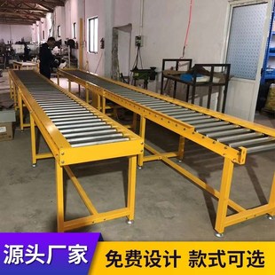 热销不锈钢镀锌滚筒无动力滚筒线输送机不锈钢镀锌滚筒流水线托辊