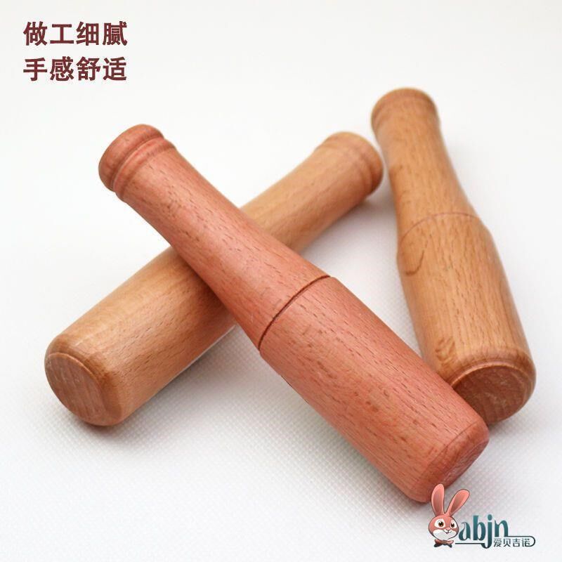 热销捣蒜锤子实木研磨棒手工打糍粑工具神器糍粑擂辣椒棒擂茶棍木