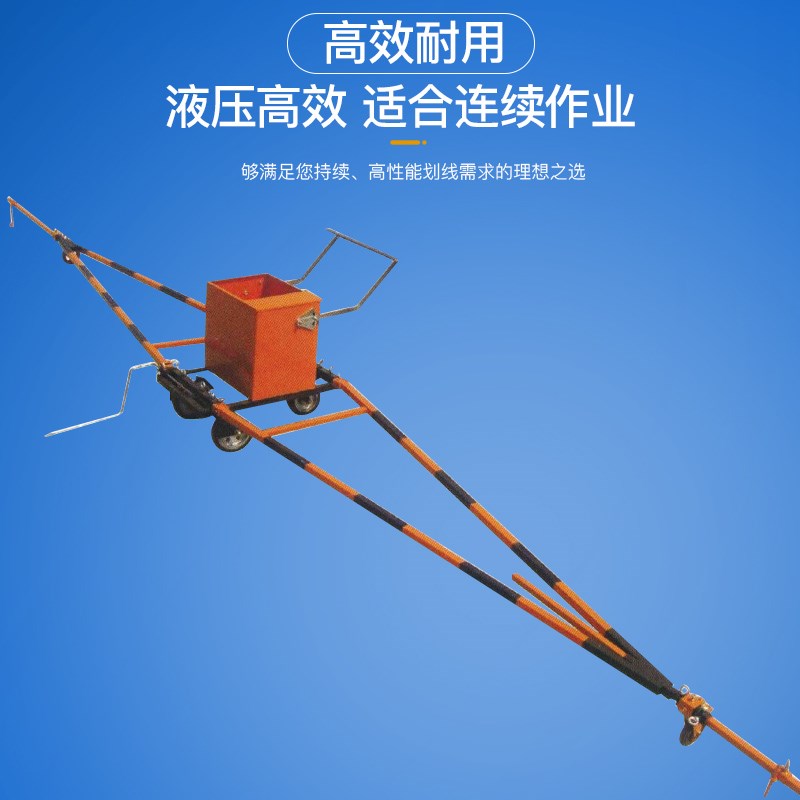 热销道路手推式水线机公路面弹基准线放样车马路划线画线设备标线