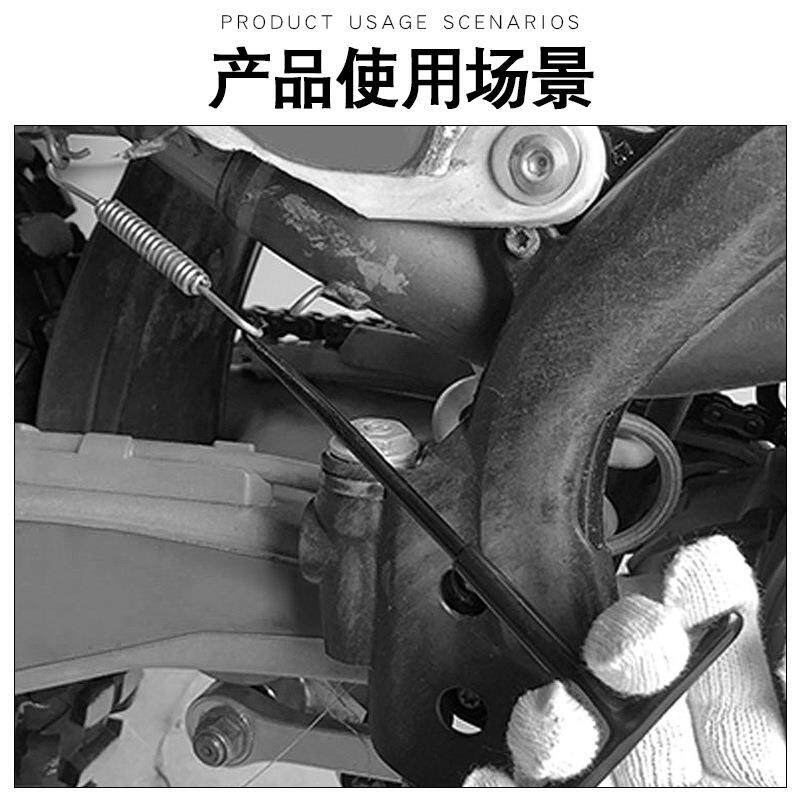 热销踏板摩托车电动车弹簧勾扳手工撑脚离合器排气管弹簧拆装拉钩