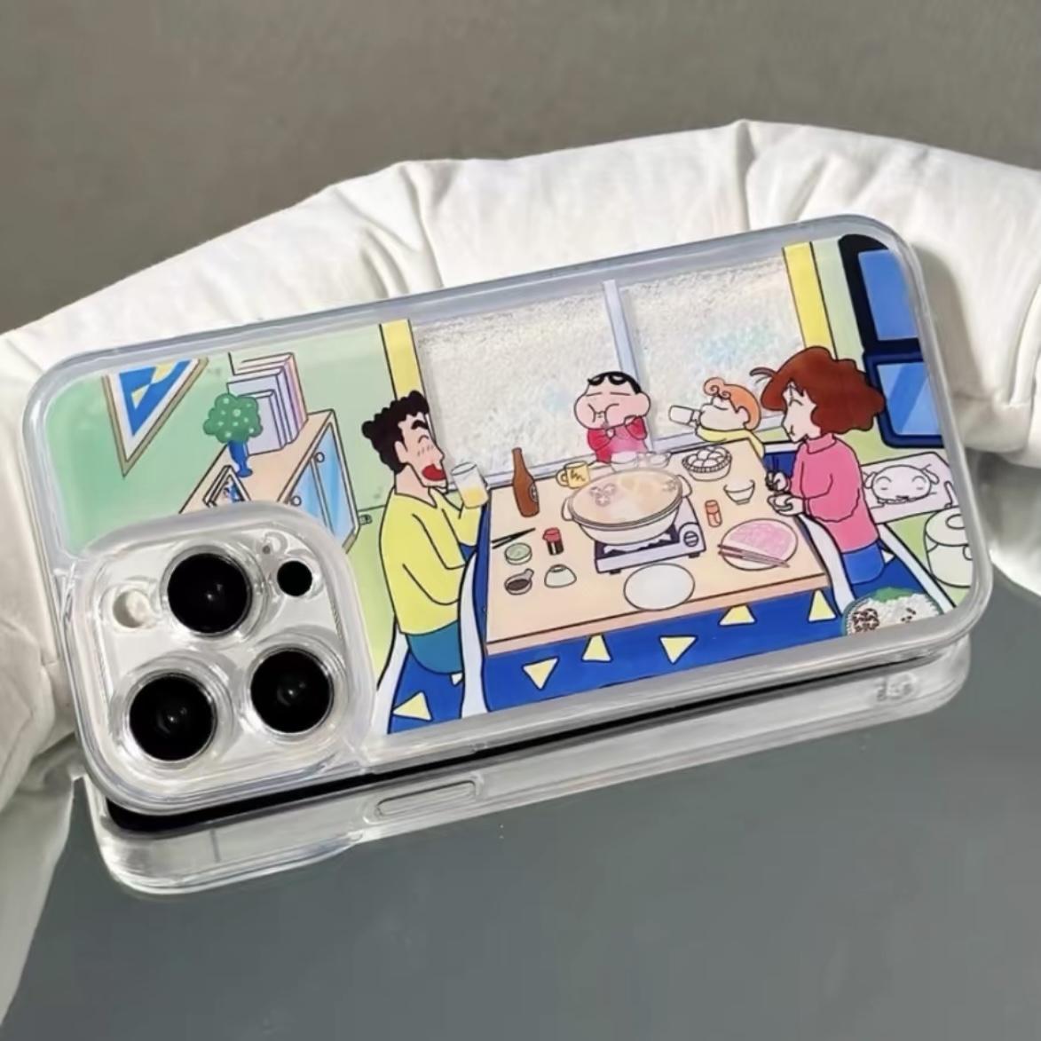 小新火锅一家流沙新款适用苹果17Pro手机壳iPhone16max12小米15华为mate80pura70k60note14荣耀400x200nova13