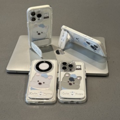 镂空西高地支架新款适用苹果16Pro手机壳iPhone17max小米15华为mate80pura70k90opporeno14荣耀200x100Magic7