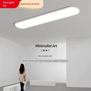 走廊通道灯长天花板灯现代简约斯堪 纳维亚阳台灯入口入口超薄衣