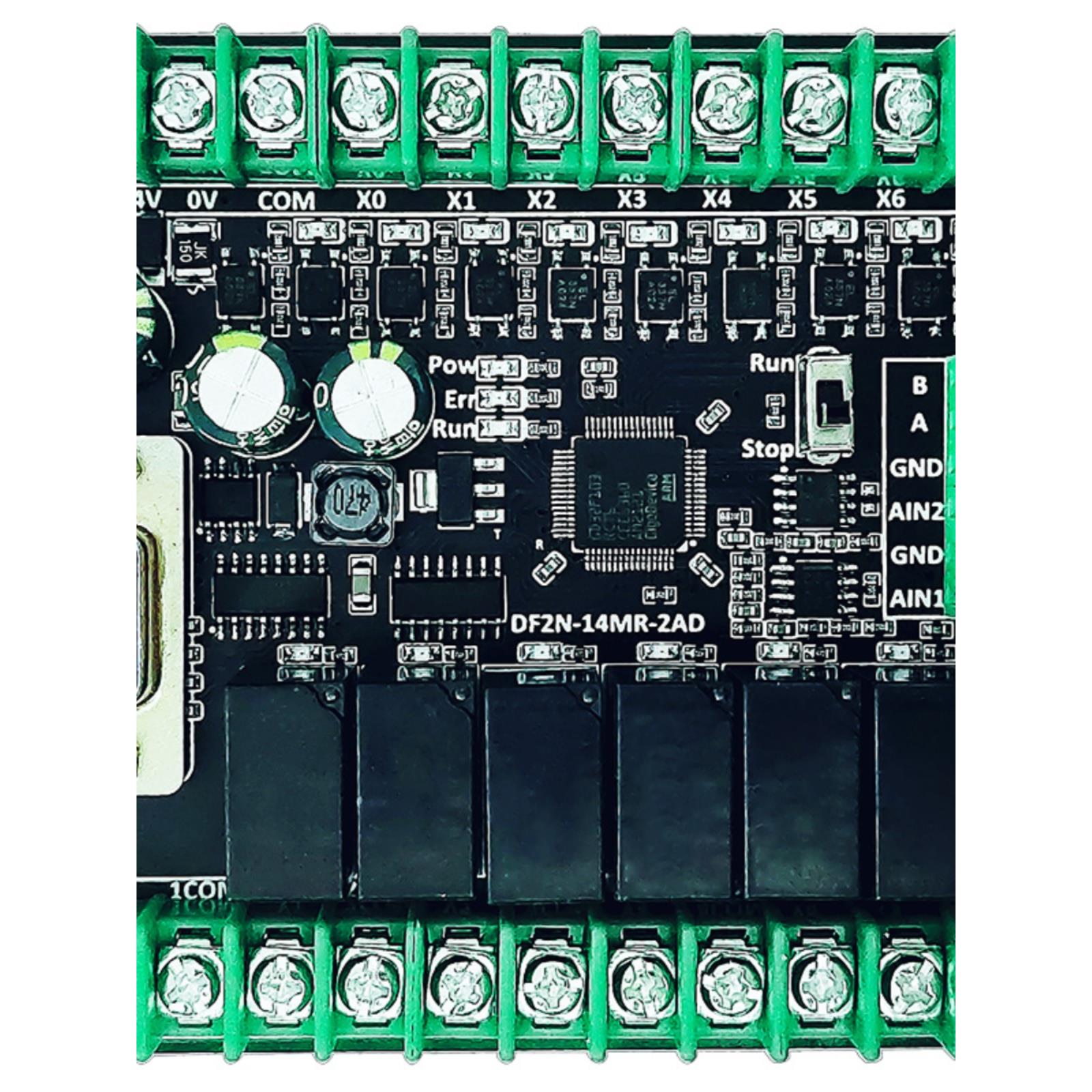 全新国产简易PLC工控板兼容10/14/20/24/30MT/MR可编程逻辑控制器