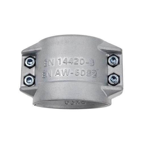 铝管夹EN14420-3/ENAW6082铝马甲两半扣卡拉瓦两片式卡盾构机抱箍