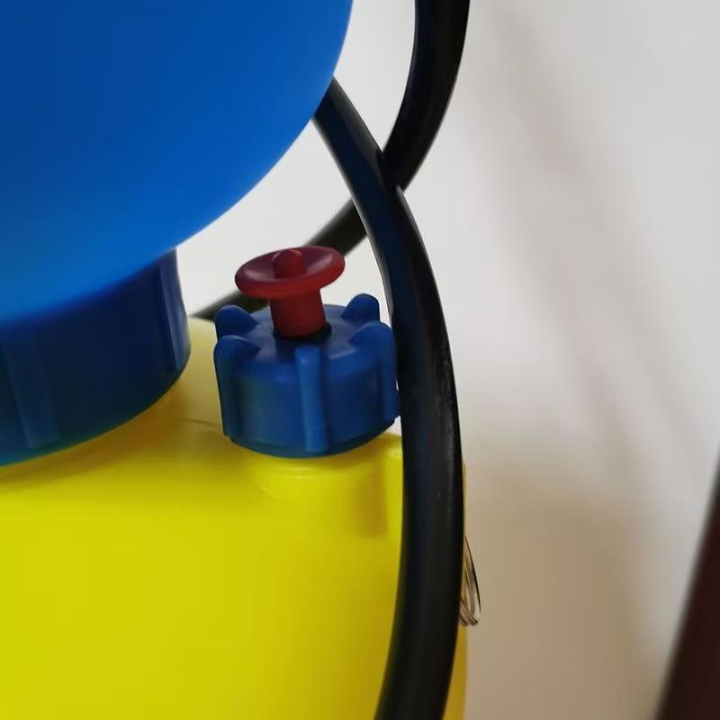 工业工厂检查便携式洗眼液移动双端口5L8L简单实验室紧急喷雾洗眼