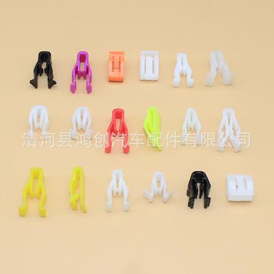 直销新款180PCS盒装卡扣适用汽车中控台仪表台CD档杆固定塑料卡扣