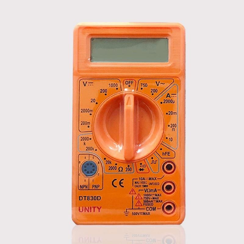 直销新款高精度多功能仪器仪表大屏数显DT830B数显数字万用表