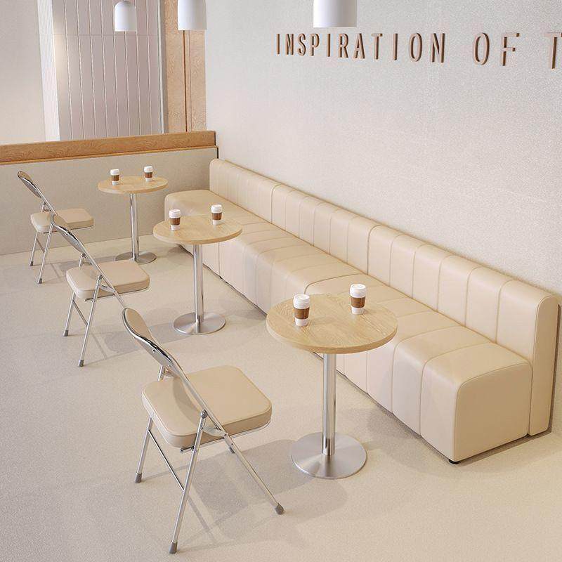 奶油原木风长条凳甜品蛋糕桌椅组合可订靠墙卡座沙发奶茶店咖啡厅,3C数码配件,USB灯,淘宝优惠券,粉丝福利购,淘宝优惠卷