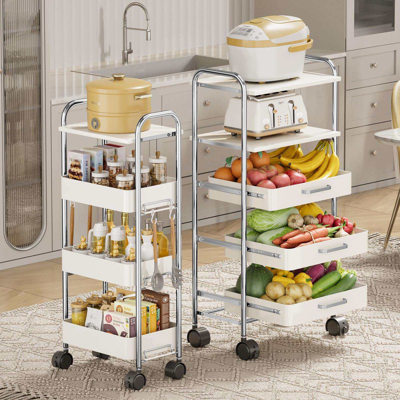 厨房置物架落地多功能微波炉锅具多层蔬菜篮子收纳储物架夹缝阳台,模玩/动漫/周边/娃圈三坑/桌游,模型制作工具/辅料耗材,淘宝优惠券,粉丝福利购,淘宝优惠卷