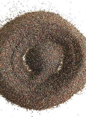 黑色金刚砂喷砂石榴石10/20目隆和供应①⑤③①②①③③零④④