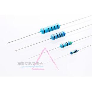 0R753W金属膜电阻1%0E750.75E0.75Ω0.75R0Ω75