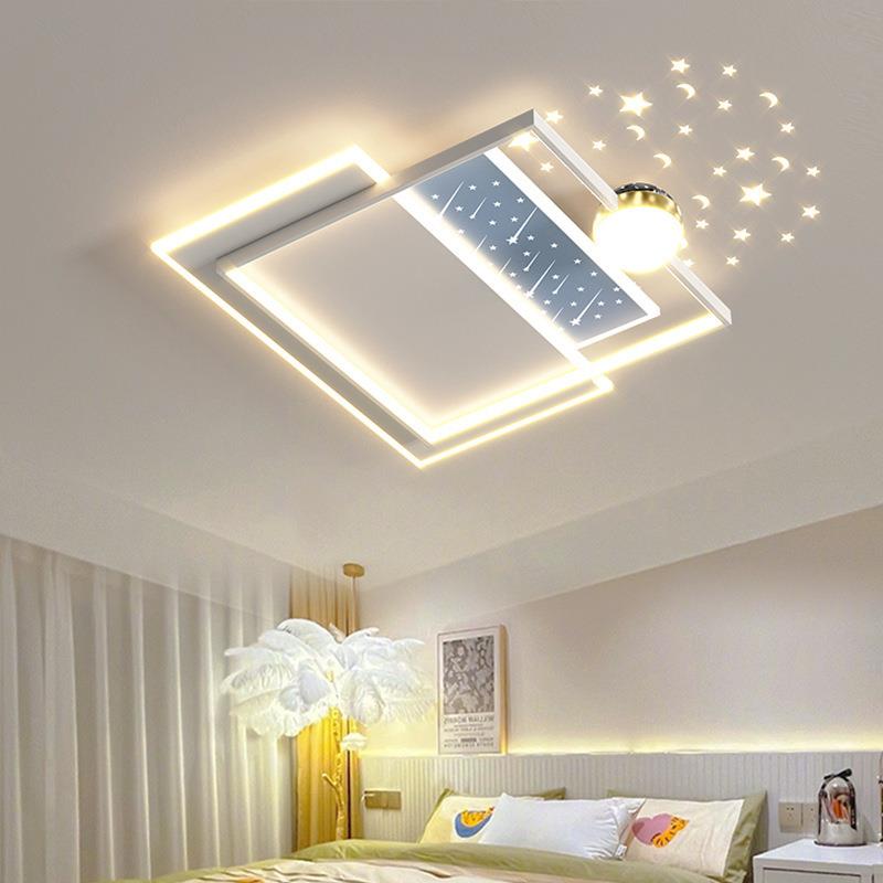 2025新款客吸顶灯中山具现ZSX代厅简约全谱护眼l光ed房间灯卧室主