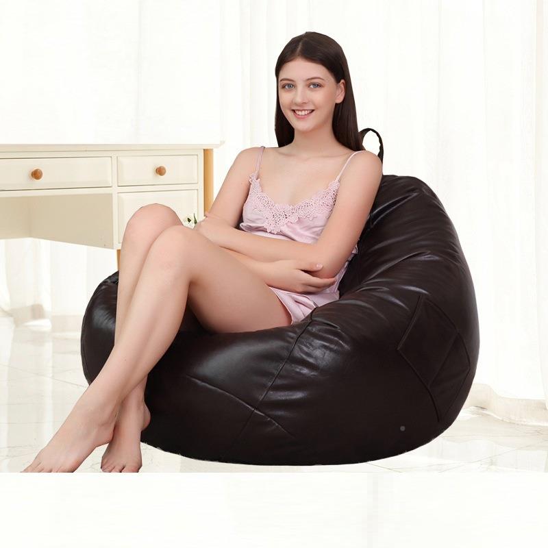 懒沙发ATRP皮革人皮质豆袋U意酒店公创寓免拆洗防水防脏耐用