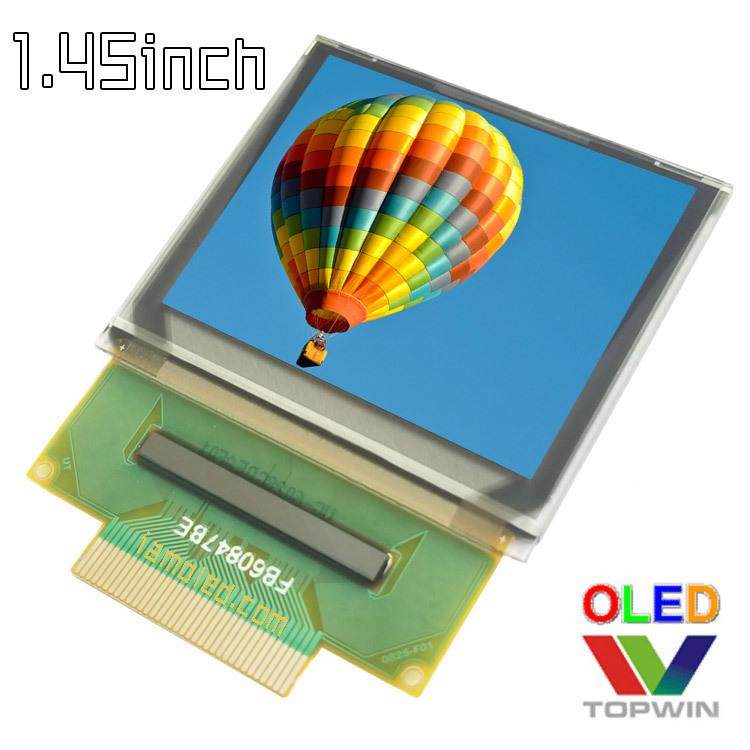 拓微1.45寸oled液晶显示屏微全彩色160x128点TDG阵拓6028EGDA英F0
