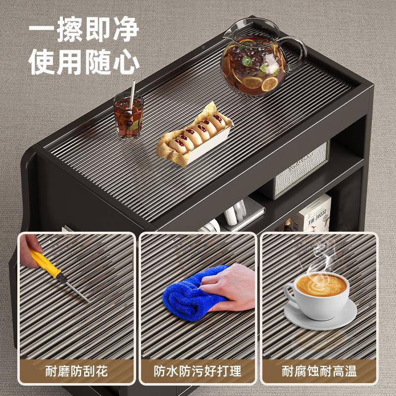 2移动小推边几小户型客厅茶几AVY桌家车用205新款轻奢沙发边柜可