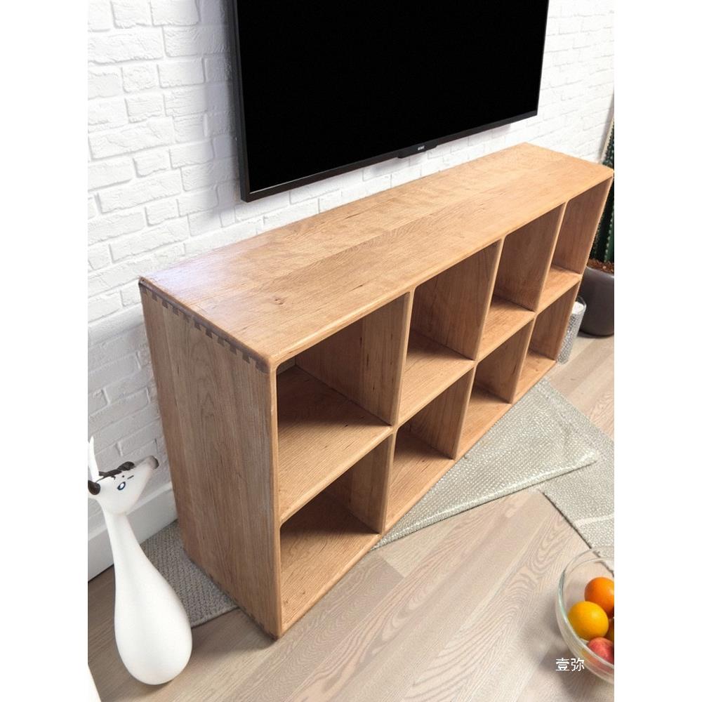 可橡SM-GZG木樱桃木木子书柜实书架组高低合日式展示格置物架格子