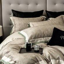 秋10冬0支长绒棉加厚棉毛四件套纯棉被套全床磨单保暖床86593上用