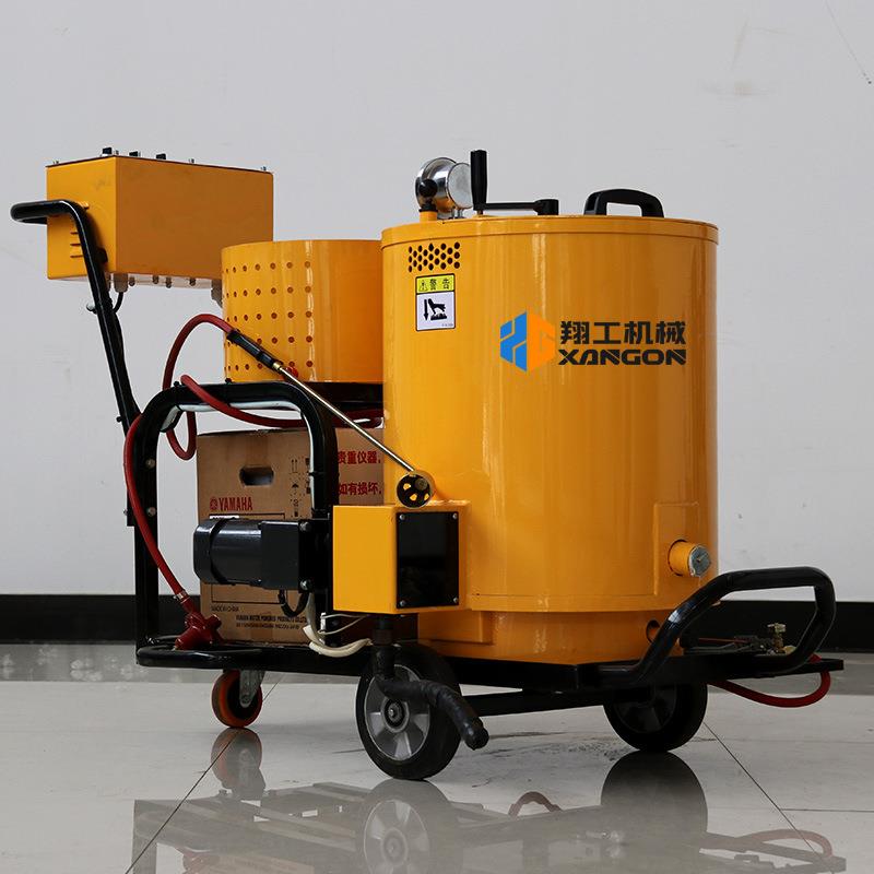 水泥路面BSO型切割缝缝灌机手推式60升沥灌缝机厂家青微灌缝机