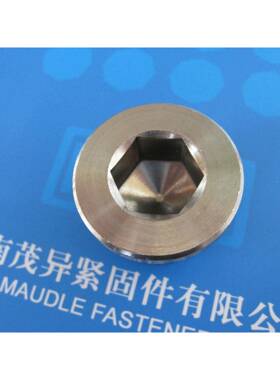 凸肩对圆接公LXB制车螺纹金封属螺塞(内六角柱头O形密N圈)FE27435
