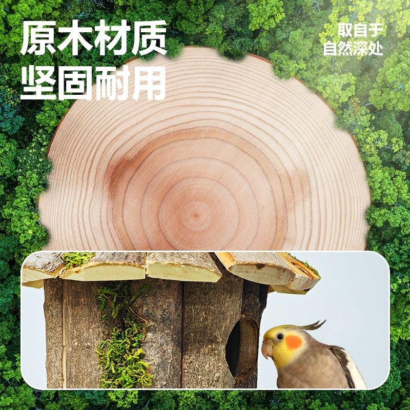 鸟窝悬挂鹦鹉窝鸟笼装饰防啃咬虎皮牡丹珍珠文鸟玄凤鹦鹉鸟巢挂窝,宠物/宠物食品及用品,鸟窝,淘宝优惠券,粉丝福利购,淘宝优惠卷