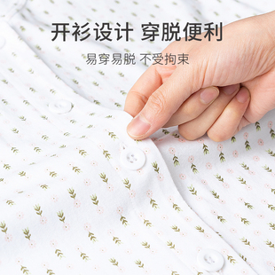 春织老人背心女开衫纯棉妈妈内衣中老年人汗衫打底大码奶奶外穿夏