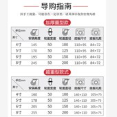 超重型脚轮万向轮铁芯PU圆弧轮推车万向轮4寸5寸6寸8寸脚轮万向轮