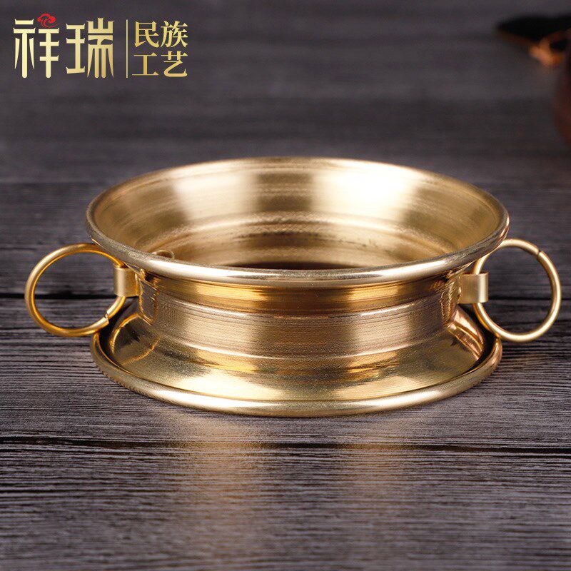 铜托钵紫铜释迦牟尼红铜钵摩尼碗佛钵/藏传用品佛器法器家用家居