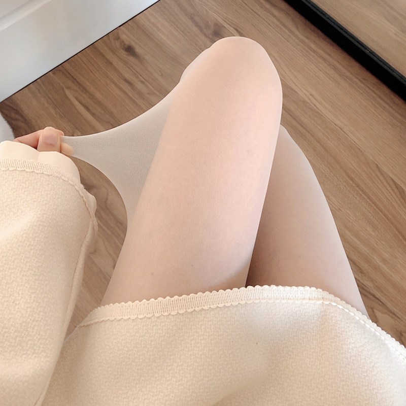 jk白色连裤袜女春夏季薄款透肉黑丝袜防勾丝打底袜甜美lolita白丝