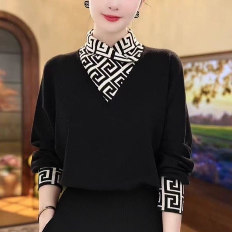 德绒打底衫女2024新款秋冬季半高领加绒大码内搭中年妈妈保暖上衣