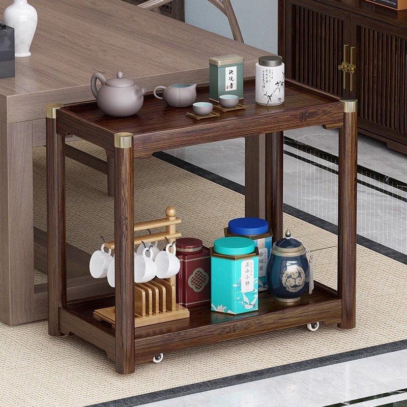 中式轻奢边几角几沙发侧边柜小茶几可移动客厅家用长方形带轮高款,住宅家具,角几/边几,淘宝优惠券,粉丝福利购,淘宝优惠卷