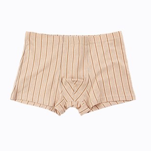 防磨腿性感四角裤 紧身一片式 彩棉 男平角纯棉透气薄低腰两条装 内裤